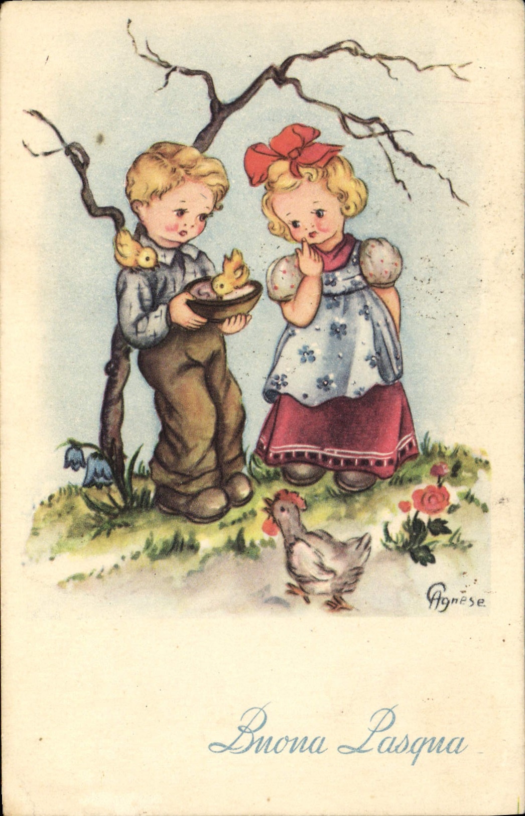 CPA Fantaisie Illustrateur Enfants
