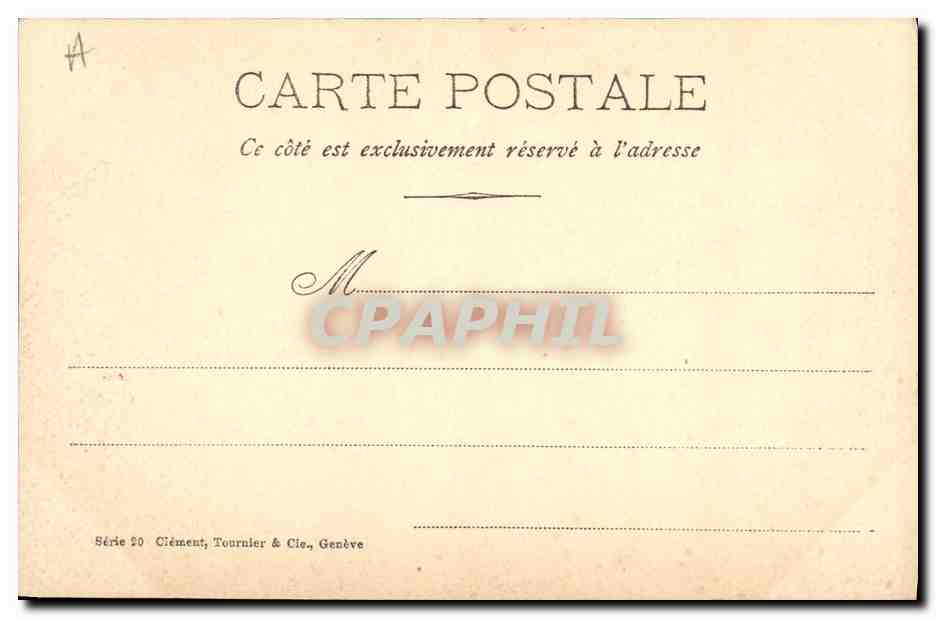 CPA Fantaisie Illustrateur Oiseau — Rückseite