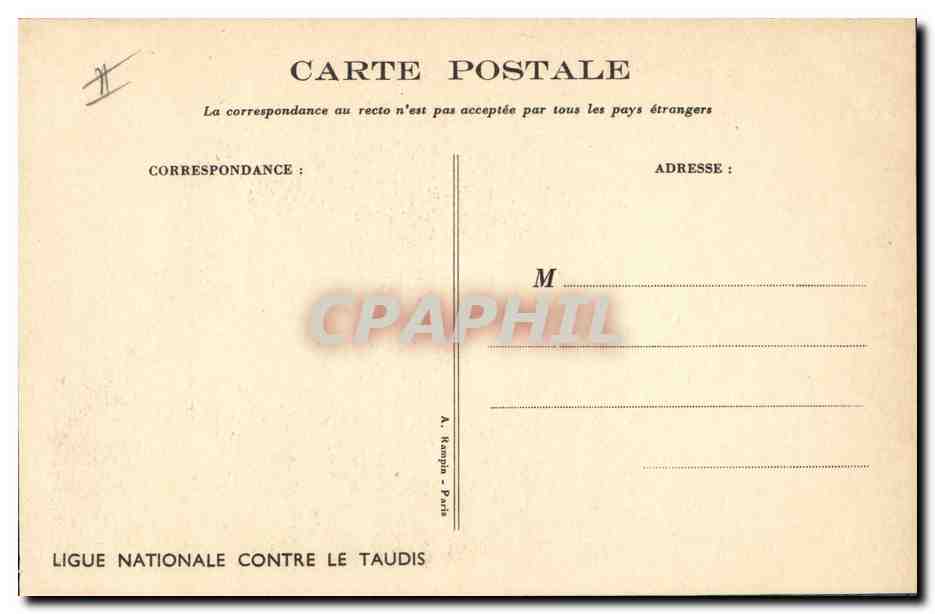 CPA Fantaisie Illustrateur Poulbot  — Verso