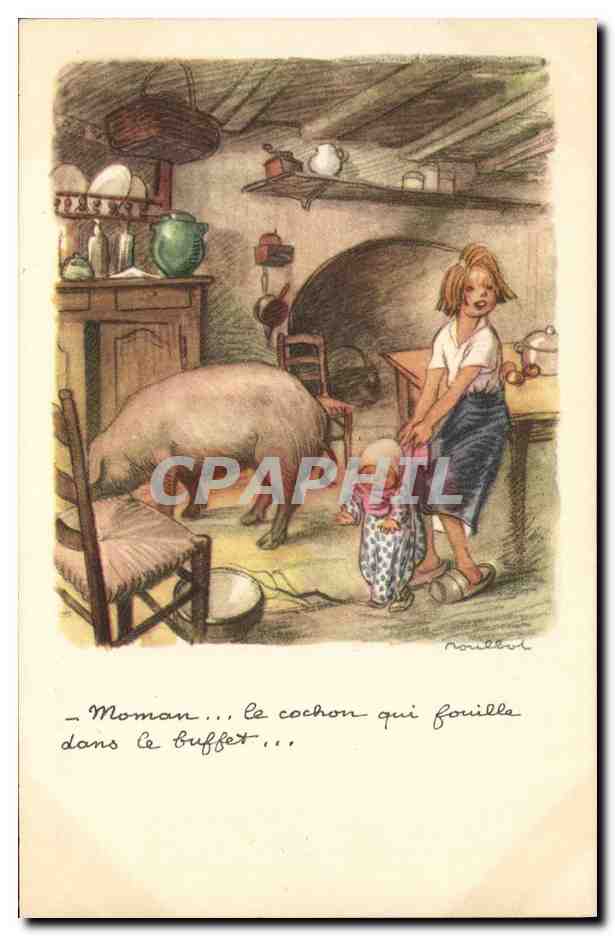CPA Fantaisie Illustrateur Poulbot 