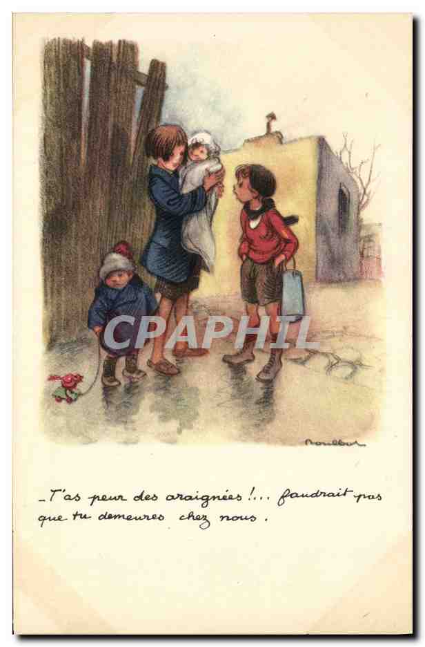 CPA Fantaisie Illustrateur Poulbot 
