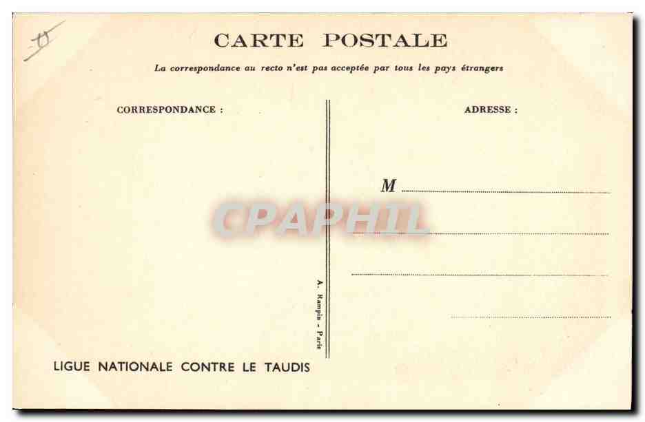 CPA Fantaisie Illustrateur Poulbot  — Verso