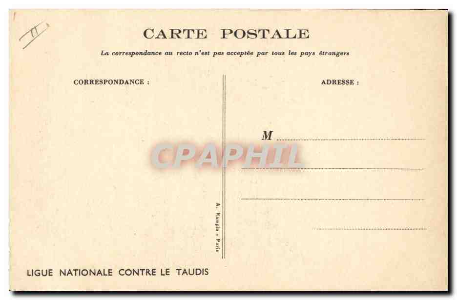 CPA Fantaisie Illustrateur Poulbot  — Verso