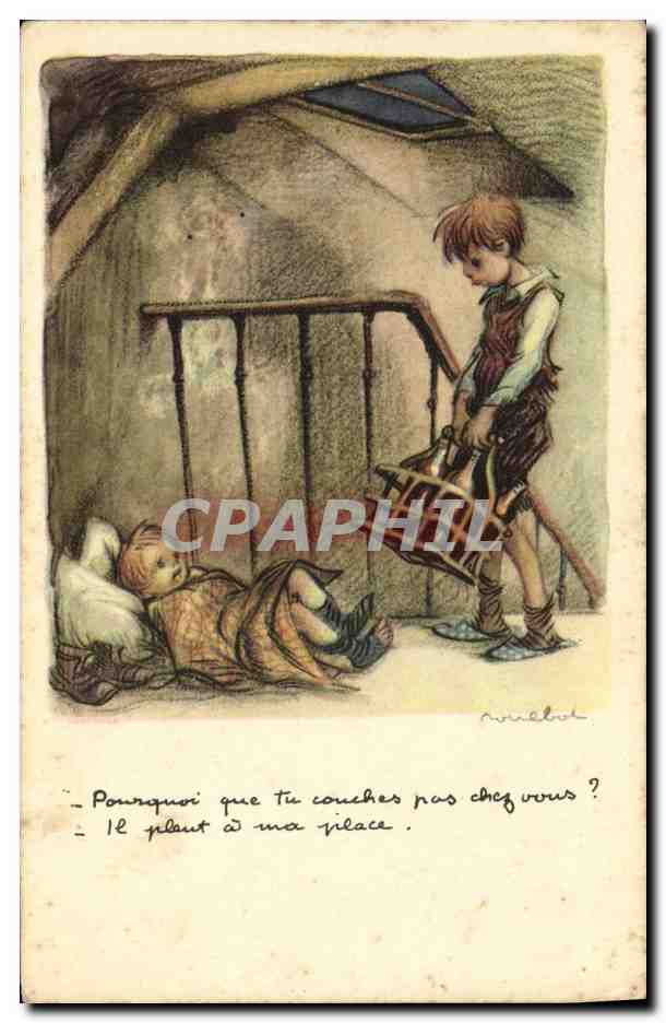 CPA Fantaisie Illustrateur Poulbot 