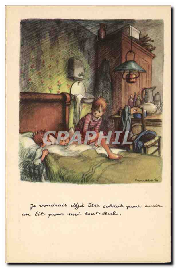 CPA Fantaisie Illustrateur Poulbot 