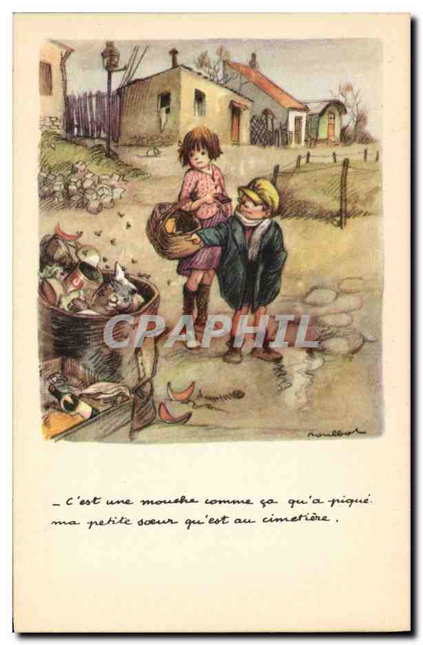 CPA Fantaisie Illustrateur Poulbot 