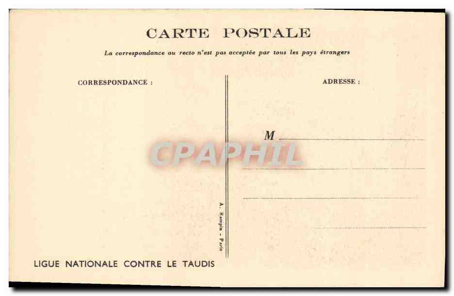 CPA Fantaisie Illustrateur Poulbot  — Verso