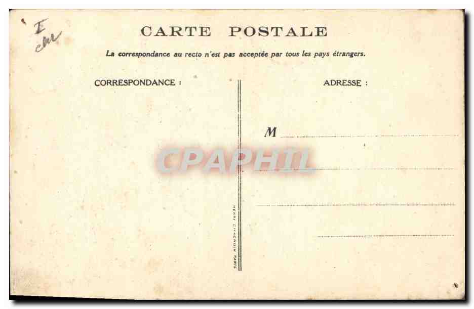 CPA Fantaisie Illustrateur Poulbot Victor Hugo La legende des siecles Petit Paul — Rückseite