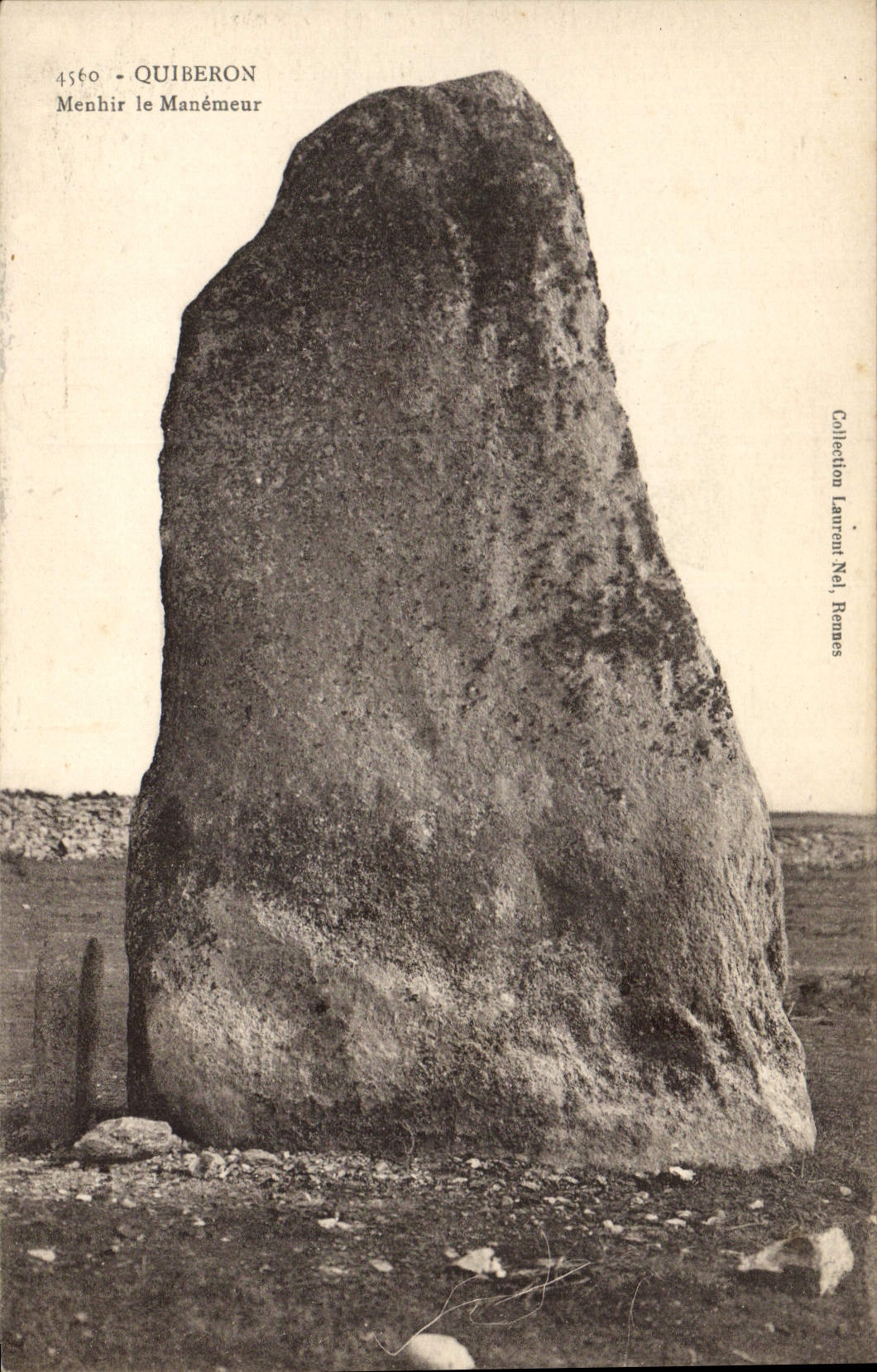 CPA Dolmen Menhir Le Manemeur Quiberon
