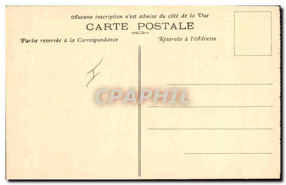 CPA Dolmen Menhir penche de St Samson Environs de Dinan  — Rückseite