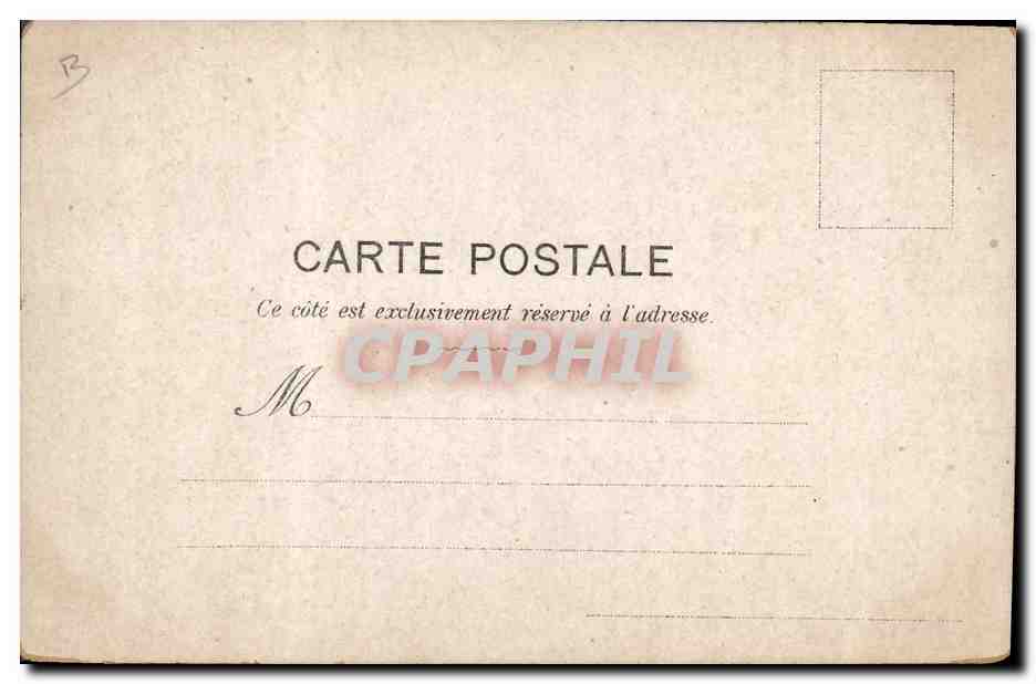 CPA Fantaisie Illustrateur Albert Guillaume  — Verso