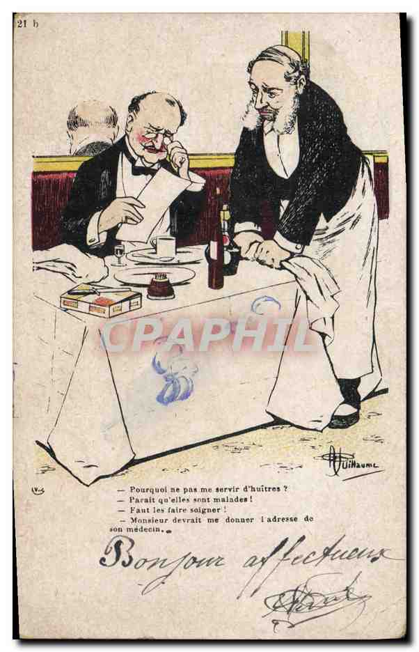CPA Fantaisie Illustrateur Albert Guillaume 