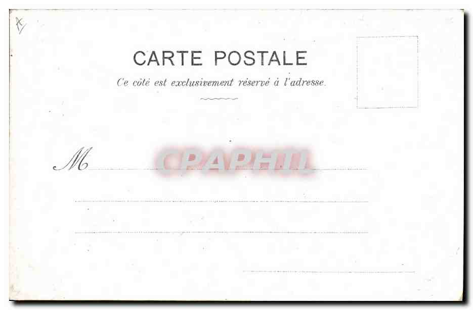 CPA Fantaisie Illustrateur Albert Guillaume Militaria — Rückseite
