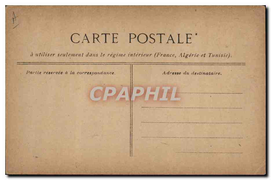 CPA Fantaisie Illustrateur Albert Guillaume Militaria Solitude — Verso