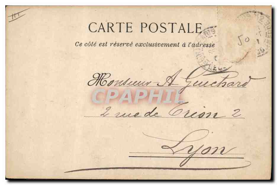 CPA Fantaisie Illustrateur Albert Guillaume Militaria — Verso