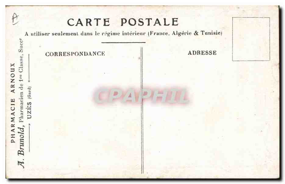 CPA Fantaisie Illustrateur Albert Guillaume Militaria Le general n'aime pas la musique — Rückseite