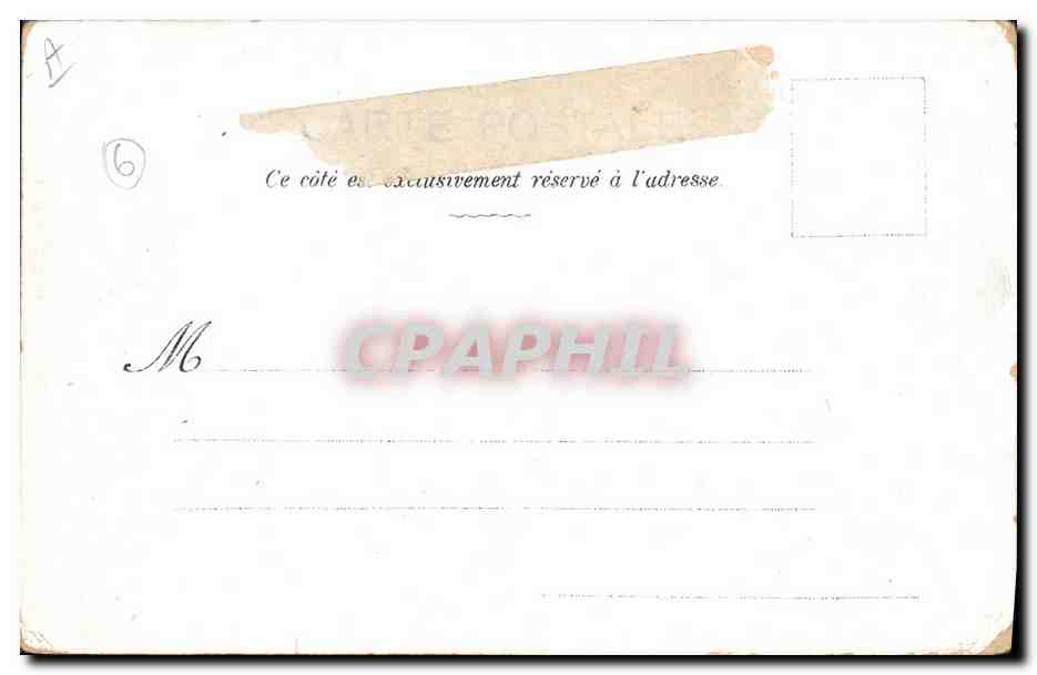 CPA Fantaisie Illustrateur Albert Guillaume Militaria Loin du seminaire — Verso