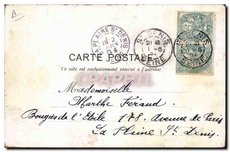 CPA Fantaisie Illustrateur Albert Guillaume Militaria Motifs de punition — Verso