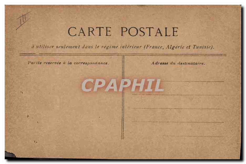CPA Fantaisie Illustrateur Albert Guillaume Militaria Motifs de punition — Rückseite