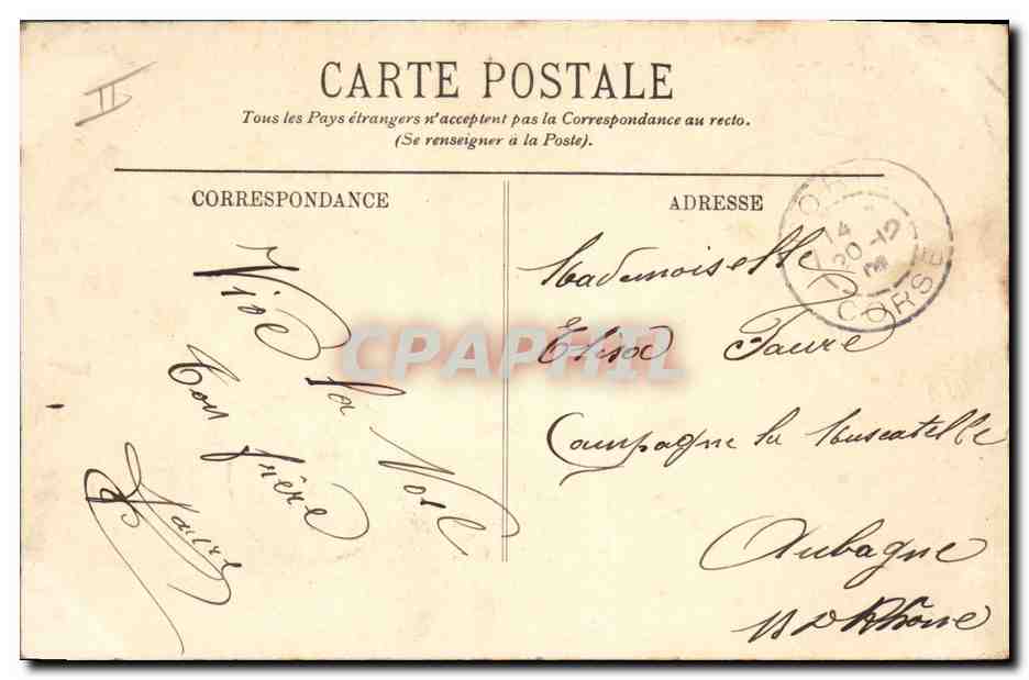 CPA Militaria La lettre du troupier La Babillarde — Rückseite