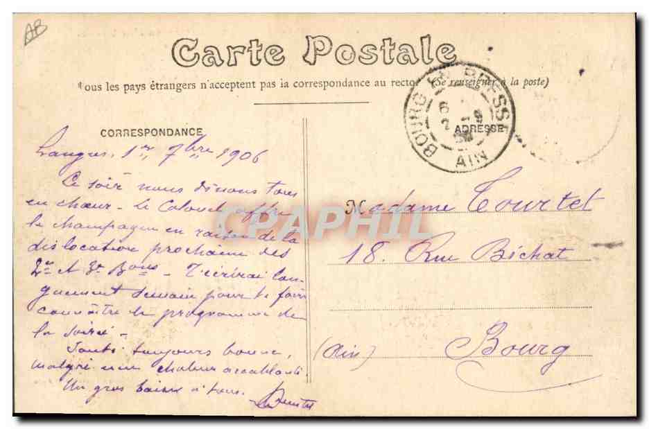 CPA Militaria Les grandes Manoeuvres d'automne Infanterie Grand Halte — Rückseite