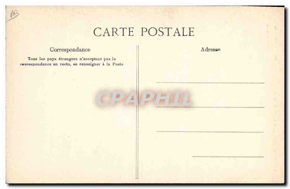 CPA Folklore Normandie L'attente  — Verso