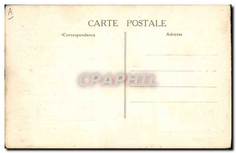 CPA Folklore Normandie La pipe a maitre Jacques — Verso