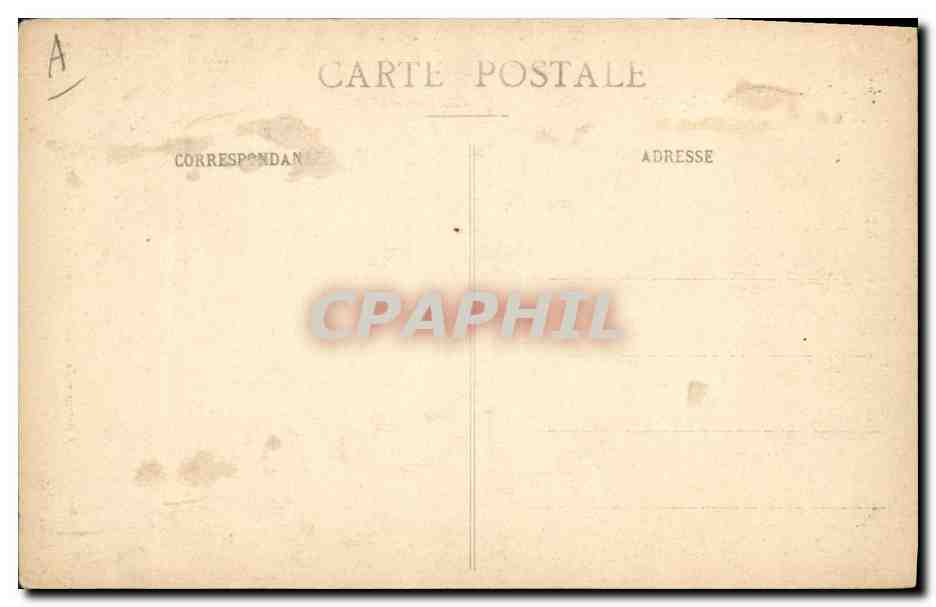 CPA Folklore Normandie Coutances — Verso