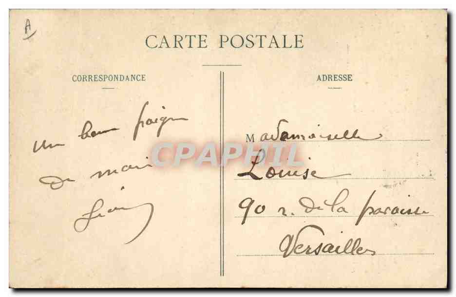 CPA Folklore Normandie Le cidre — Verso
