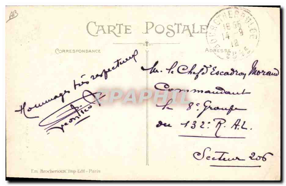 CPA Folklore Normandie Enfants Dentellieres au travail — Verso