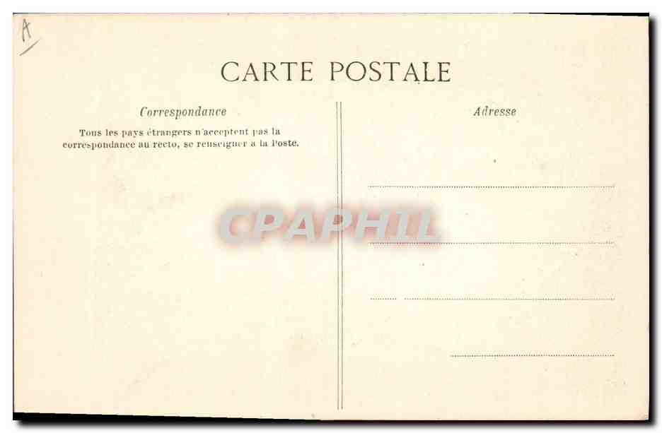 CPA Folklore Normandie Ma premiere bonnette — Verso