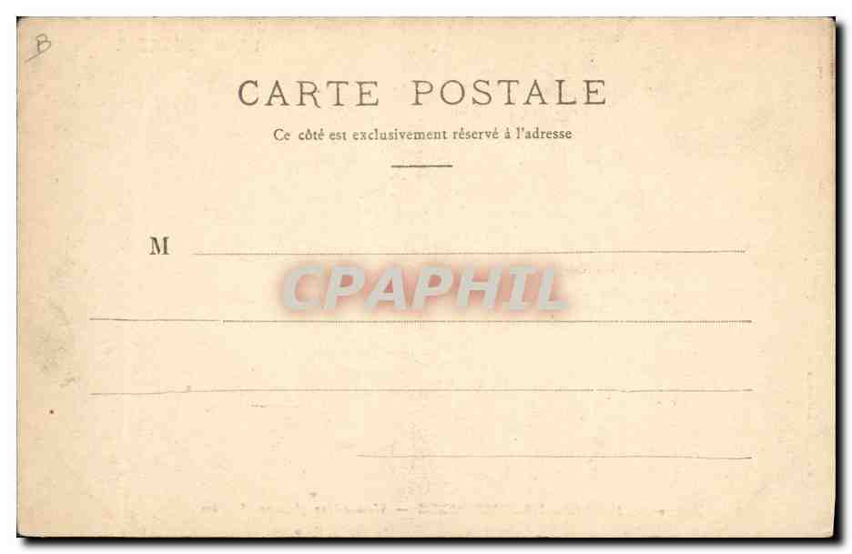 CPA Folklore Normandie Ancienne noce Normande Garde champetre et invites — Verso