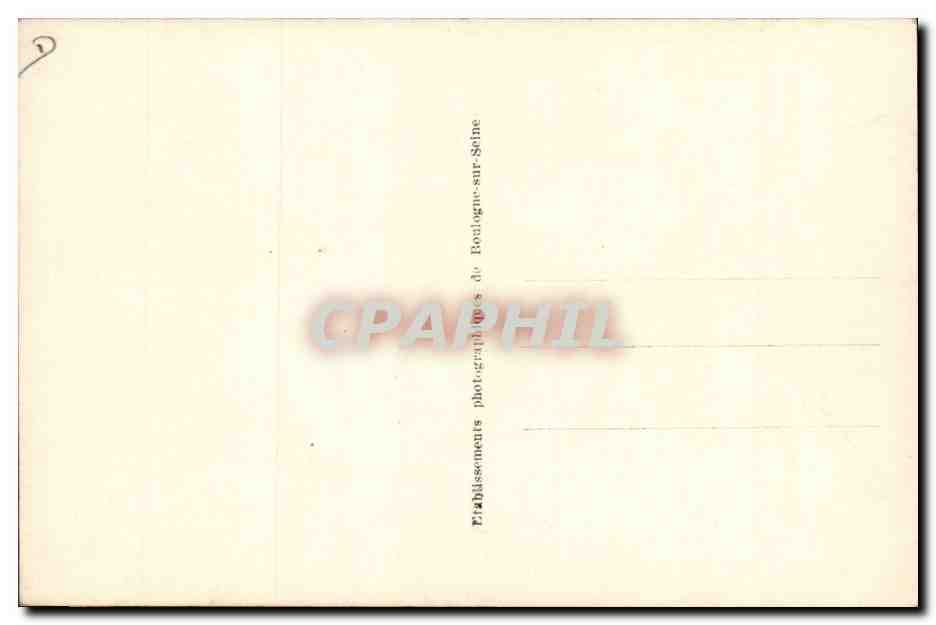 CPM Cinema Casino de Paris Mistinguett — Rückseite