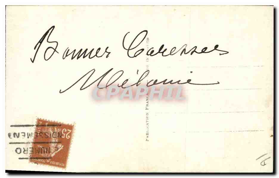 CPM Cinema Mistinguett  — Rückseite