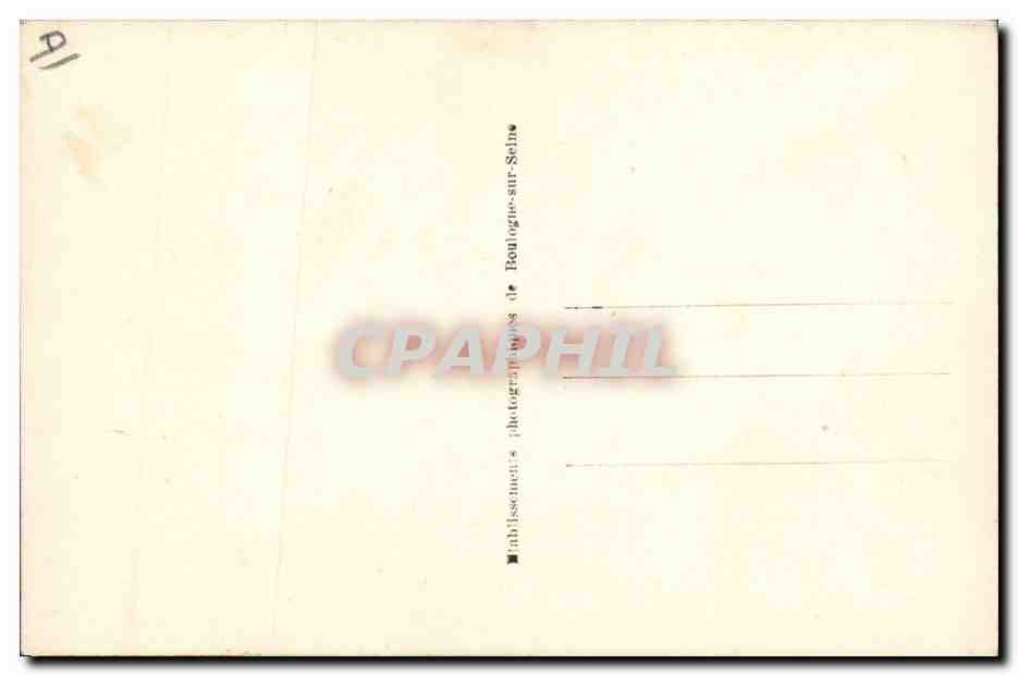 CPM Cinema Mistinguett Casino de Paris — Rückseite