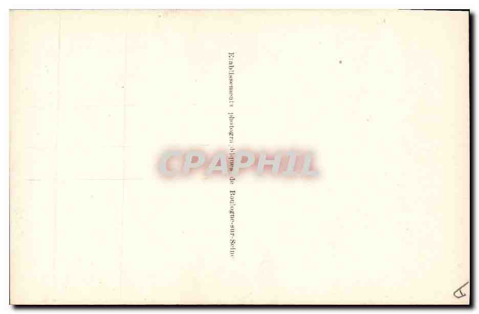 CPM Cinema Mistinguett Casino de Paris  — Rückseite