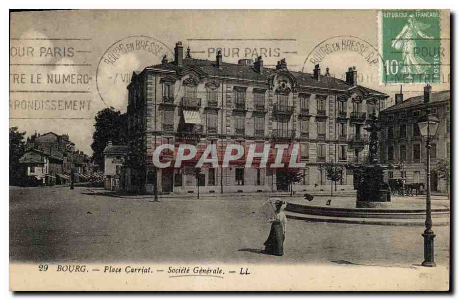 CPA Banque Bourg Place Carriat Societe Generale