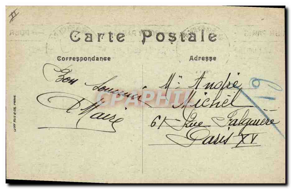 CPA Banque Bourg Place Carriat Societe Generale — Rückseite
