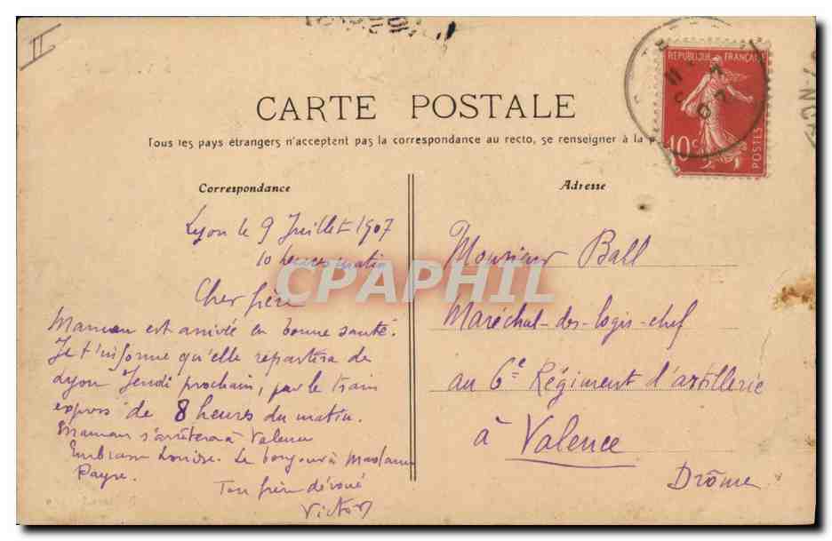 LYON-VAISE — Ecole Vétérinaire — P. Martel, Lyon — Reverso