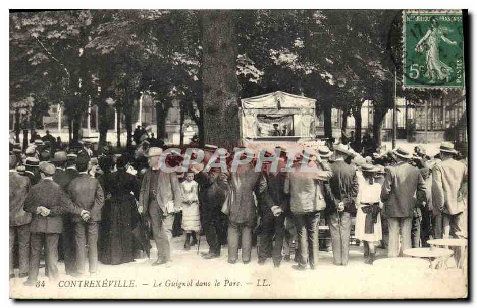 Contrexéville — Le Guignol dans le Parc — LL.