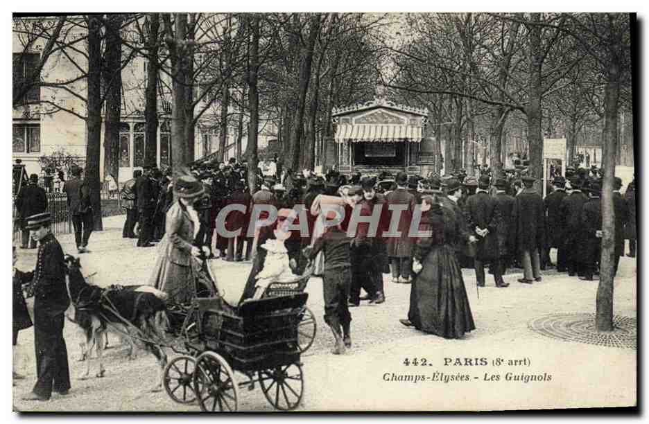 Champs-Élysées - Les Guignols (8e arrt) — Paris — éditeur non identifié, n° 442