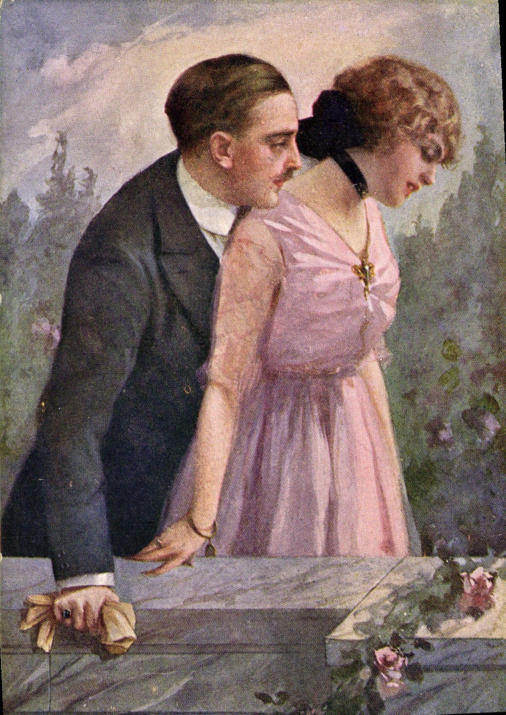 CPA Fantaisie Illustrateur Femme