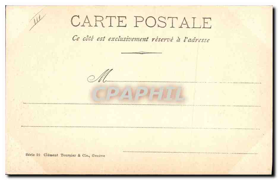 CPA Fantaisie Illustrateur Oiseaux  — Rückseite