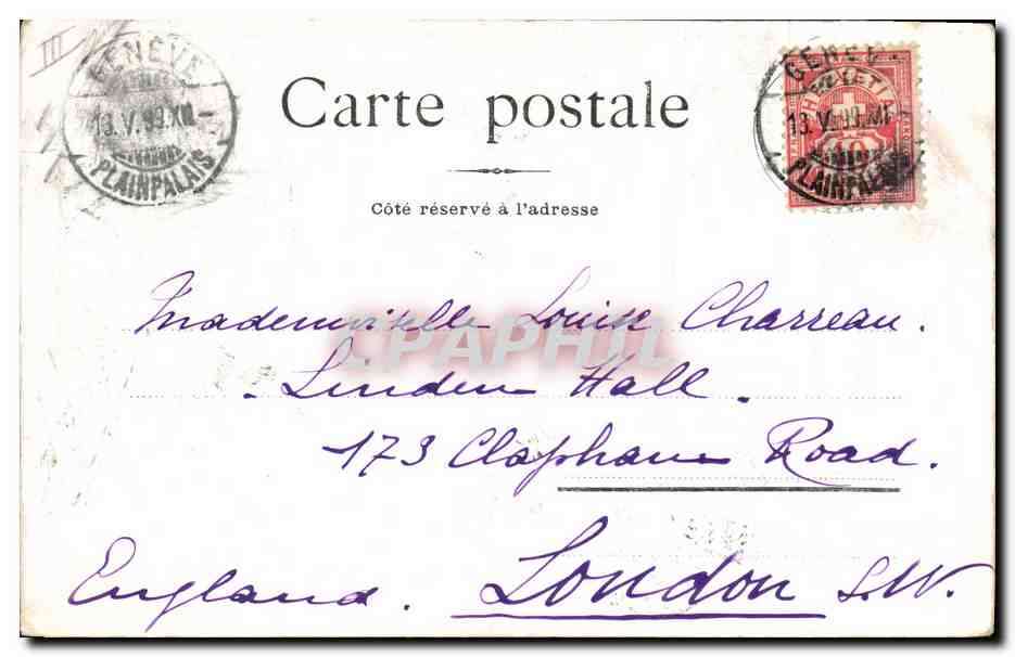 CPA Fantaisie Illustrateur Enfant — Rückseite