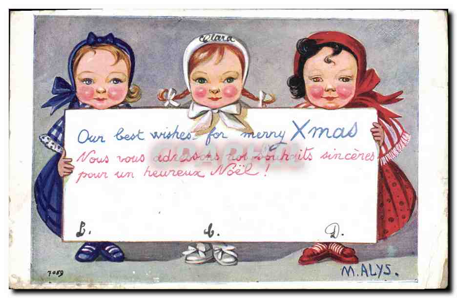 CPA Fantaisie Illustrateur Enfants
