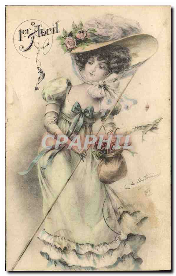CPA Fantaisie Illustrateur Femme