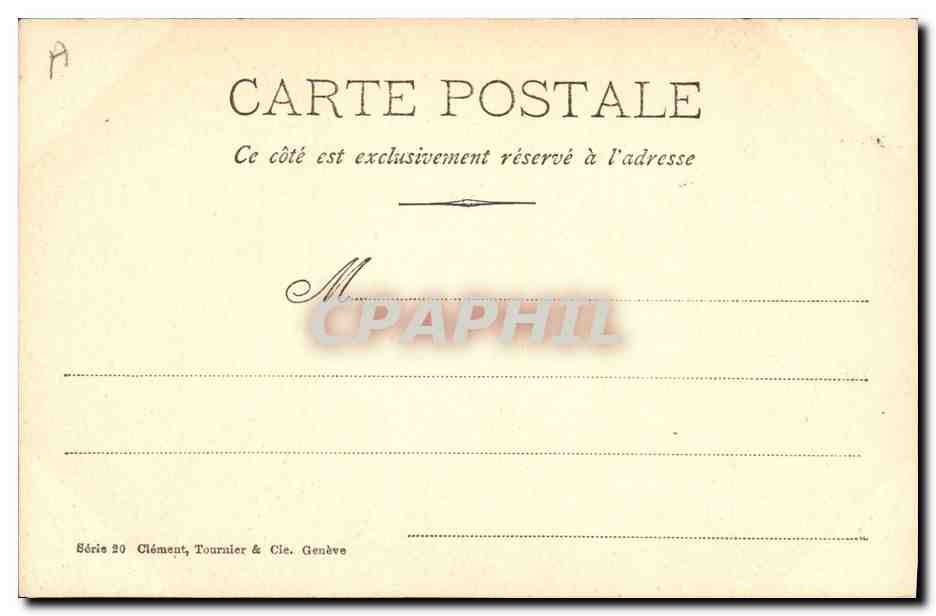 CPA Fantaisie Illustrateur Oiseaux — Rückseite