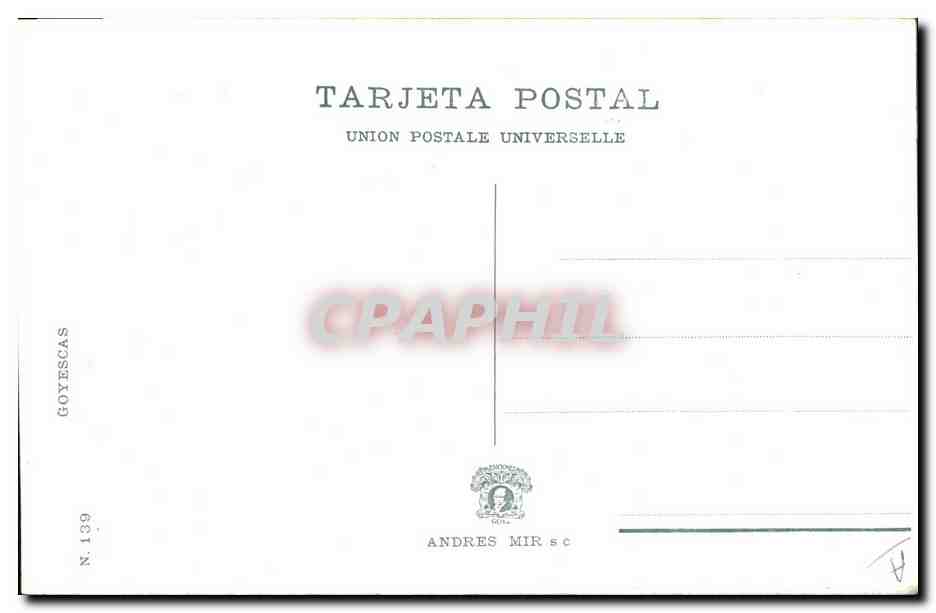 CPA Fantaisie Illustrateur Femme — Verso