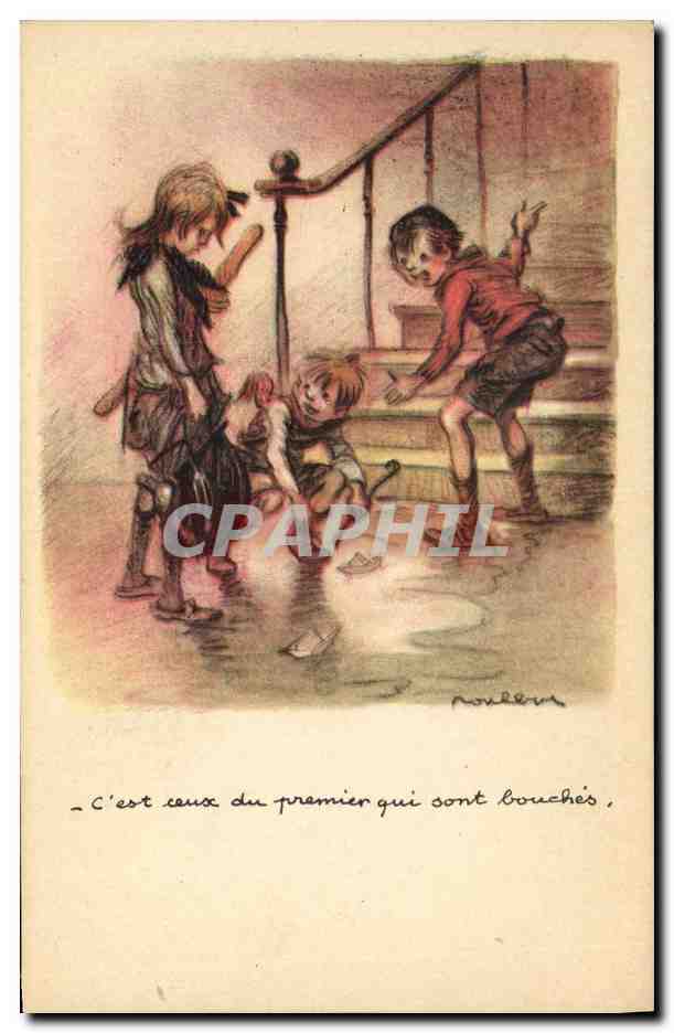 CPA Fantaisie Illustrateur Poulbot 