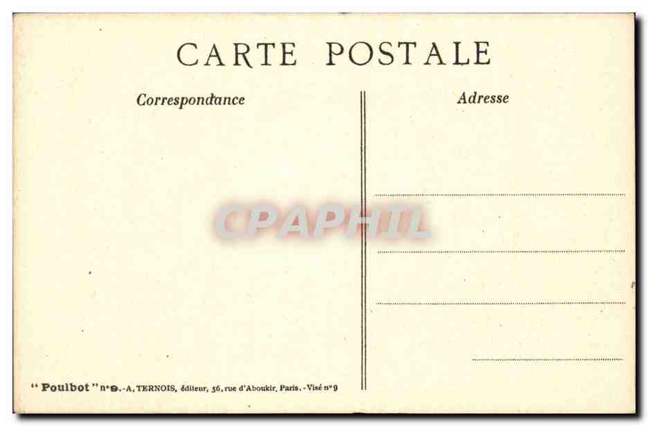 CPA Fantaisie Illustrateur Poulbot Militaria Petit Boche  — Rückseite